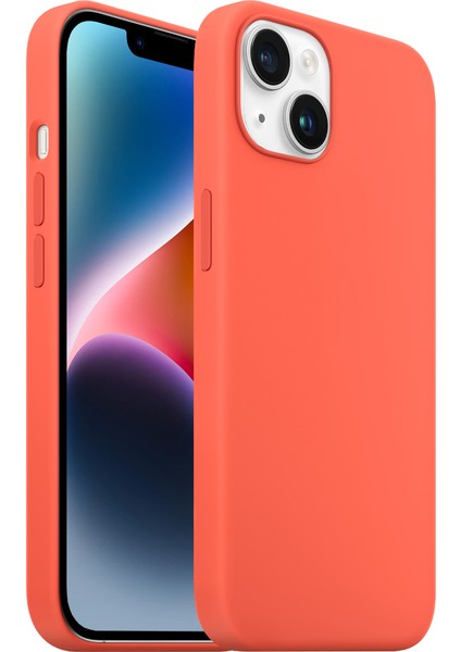 Buff iPhone 14 Rubber Fit Nectarine Kılıf