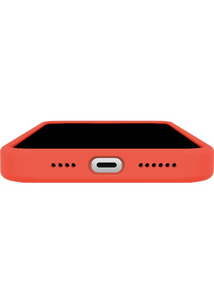 Buff iPhone 14 Rubber Fit Nectarine Kılıf