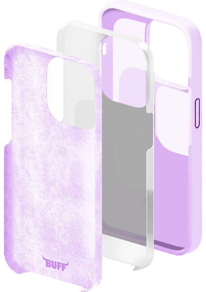 Buff iPhone 14 Rubber Fit Lily Kılıf