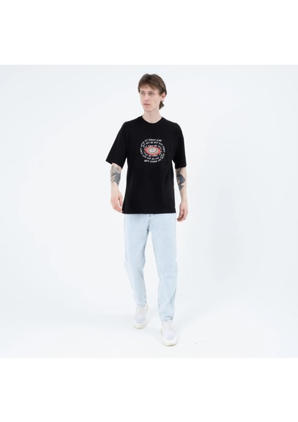 Rope Oversize Baskılı Tshirt 23042