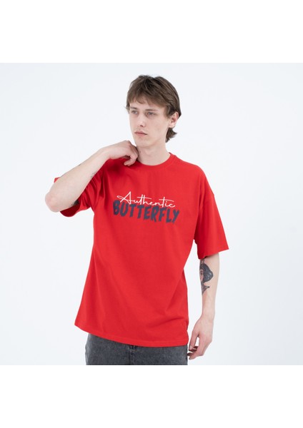 Rope Oversize Baskılı Tshirt 23041