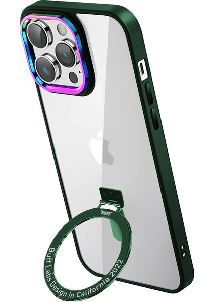Buff iPhone 14 Pro Max Bumpermag Green Kılıf