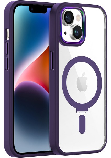 Buff iPhone 14 Bumpermag Purple Kılıf