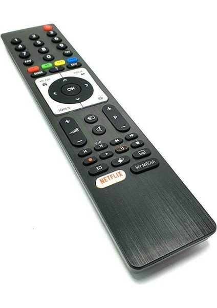 Arçelik A65OLED99005B 4K Smart 65" 164 Ekran Tv Kumandası Arçelik A65O LED 99005B Beko Altus Grundig - Netflix Tuşlu - Gri Göbek