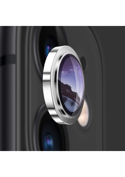 Buff iPhone 11 / 12 / 12 Mini Kamera Metal Lens Koruyucu Silver fırsatları