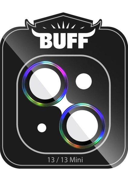 Buff iPhone 13 / 13 Mini Kamera Metal Lens Koruyucu Colorful fiyatları