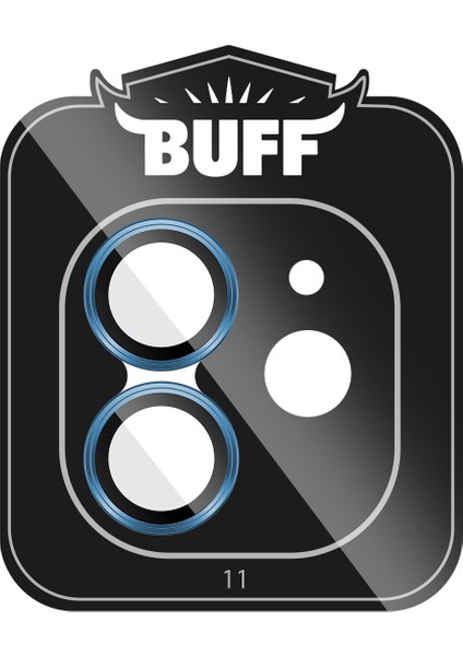 Buff iPhone 11 / 12 / 12 Mini Kamera Metal Lens Koruyucu Navy Blue fiyatları