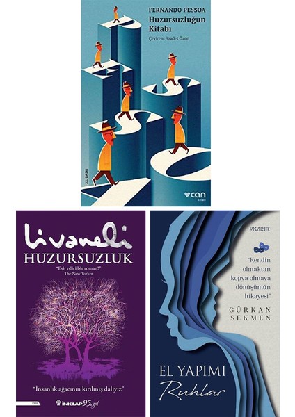 Pessoa Huzursuzluğun Kitabı - Huzursuzluk - El Yapımı Ruhlar - Zülfü Livaneli