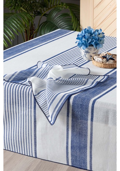 Santo Mavi Masa Örtüsü 160 x 240 cm fiyatları