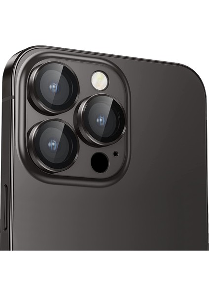 Buff iPhone 13 Pro / 13 Pro Max Kamera Metal Lens Koruyucu Black fırsatları