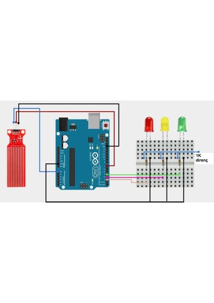 Emes Robotik Arduino Su Seviye Ölçme Seti