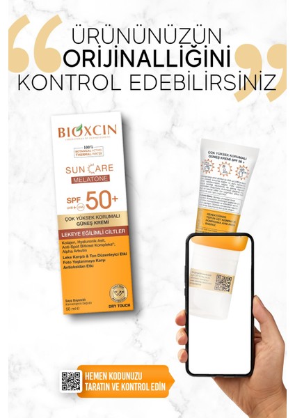 Sun Carae Melatone Krem SPF50 50 ml 2 Adet
