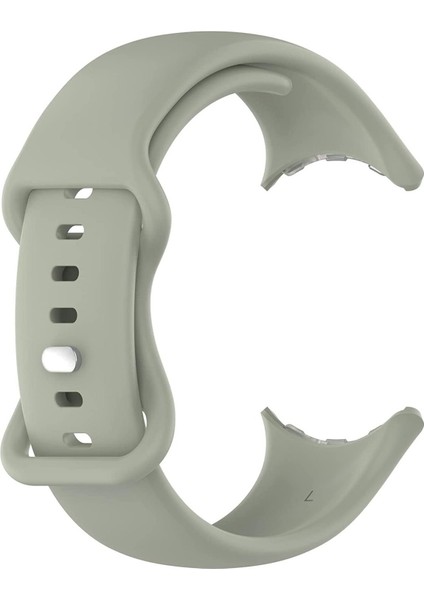 Google Pixel Watch Kordon, Silicone Sport Band Açık Yeşil