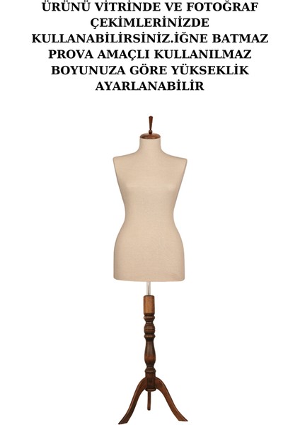 2 Adet Vitrin Amaçlı 36 Beden Terzi Mankeni Vitrin Mankeni Cansız Manken (Iğne Batmaz) fiyatları