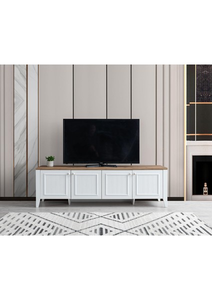 Yalı Modern Dolaplı Tv Sehpası 180*45*55