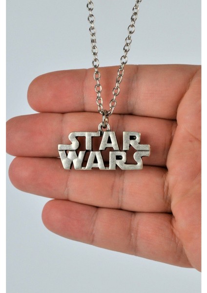 Star Wars Gümüş Kaplama 60 cm Zincir Kolye modelleri