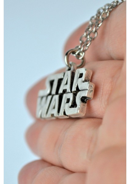Star Wars Gümüş Kaplama 60 cm Zincir Kolye indirimleri