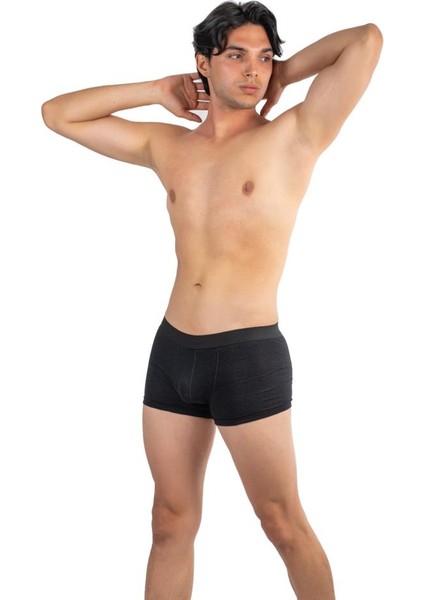 3'lü Paket Erkek Penye Boxer Süper Kalite Yumuşak