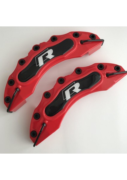 Vw Scirocco Uyumlu Kırmızı 4-Lü R Kaliper Kapagı