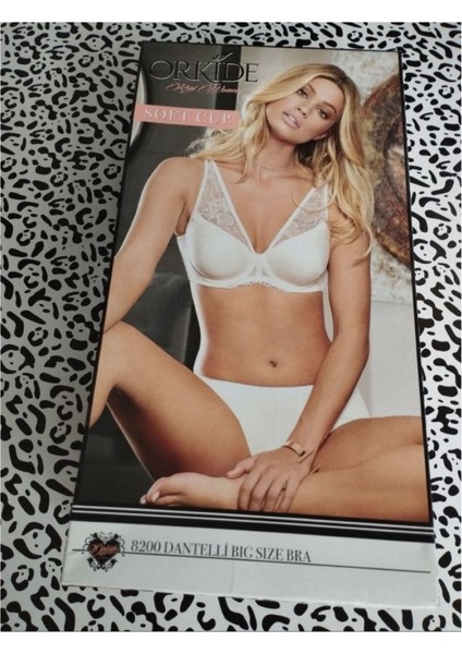 8200 Dantelli Beyaz Bıg Size Sütyen fiyatları
