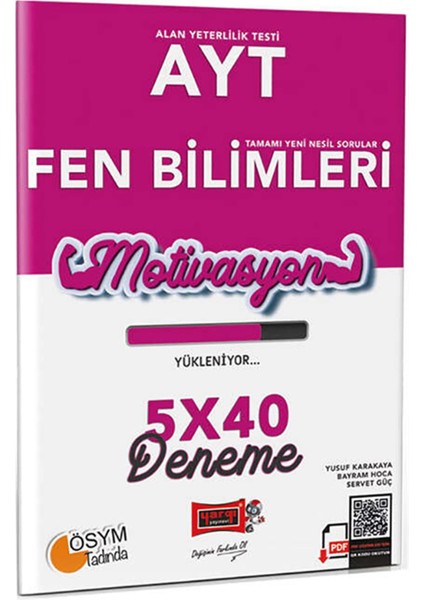 AYT Fen Bilimleri 5X40 Deneme