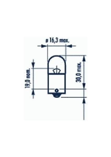 Cf 17171 12V 5W 67 Ampul
