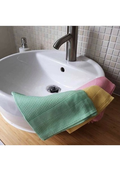6 Adet Mikrofiber Dekoratif Sihirli Temizlik Bezi
