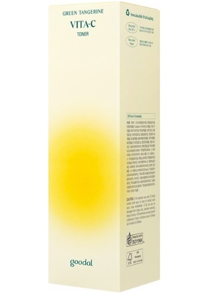 Green Tangerine Vita C Dark Spot Care Toner - Yeşil Mandalina Özlü Aydınlatıcı & Leke Karşıtı Tonik