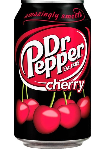 Dr Pepper Cherry Karışık Aromalı Gazlı Içecek 12 x 330 ml