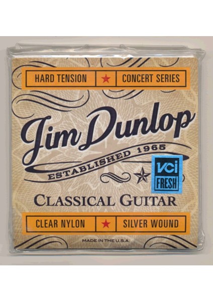 Jim Dunlop DCV121H Klasik Gitar Teli Hard Tension