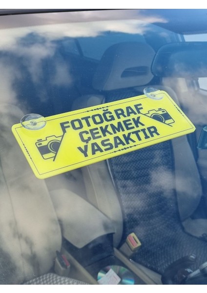 Fotoğraf Çekmek Yasaktır Vantuzlu Dekor Pleksi Plaka modelleri