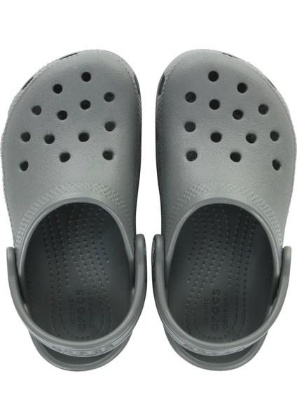 Classic Clog T Çocuk Gri Terlik
