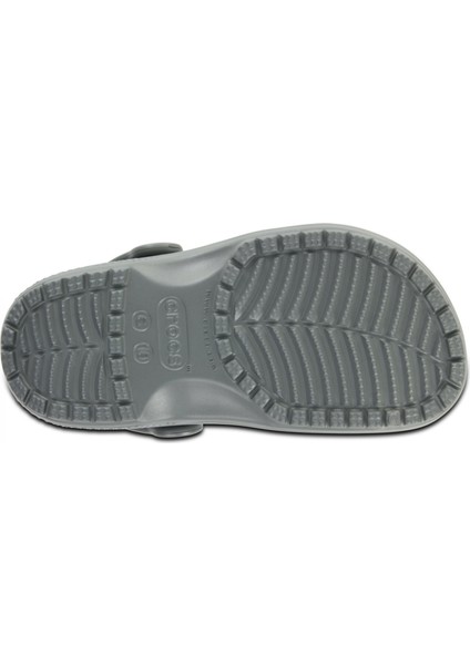 Classic Clog T Çocuk Gri Terlik