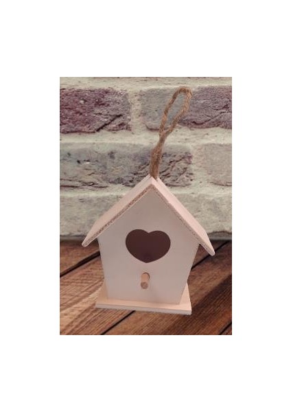 Hobi Dekoratif Model Minik Kuş Yuvası Ahşap Ham Mdf El Yapımı fırsatları