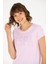 Kadın Manolya Basic T-Shirt 50262670-VR211 1