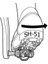 SM-SH51 Mtb Pedal Kali(Kal Plakası Dahil) 1