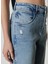 Yüksek Bel Dar Paça Mom Fit Kadın Denim Pantolon W246012404 4