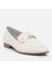 01AYH268520A310 Hakiki Deri Bej Kadın Loafer 2