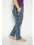 Vıshenka kadın Modal Baskılı Cepli Pijama Altı 5