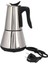Elektrikli Soba Espresso Maker Moka Pot 6 Bardak Percolator Cezve Elektrikli Paslanmaz Çelik Klasik Cafe Maker Ab Tak | Kahve Tencereler (Yurt Dışından) 1
