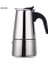 200 ml Italyan Kahve Makinesi Makinesi Moka Pot Paslanmaz Çelik Espresso Taşınabilir Latte Coffeeware Stopetop Cafe Aksesuarları | Kahve Tencereler (Yurt Dışından) 4