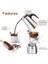 200 ml Italyan Kahve Makinesi Makinesi Moka Pot Paslanmaz Çelik Espresso Taşınabilir Latte Coffeeware Stopetop Cafe Aksesuarları | Kahve Tencereler (Yurt Dışından) 5