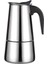 300ML Moka Cezve Espresso Latte Percolator Soba Kahve Makinesi Espresso Pot Italyan Kahve Makinesi Paslanmaz Çelik | Kahve Kapları (Yurt Dışından) 1