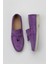 Mor Süet Kadın Loafer 05WS101 1