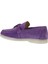 Mor Süet Kadın Loafer 05WS101 5