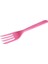 Fuşya Plastik Çatal 10 Adet 1