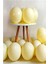 100 Lü Makaron Sarı Balon 12 Inç 1