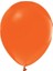 100 Lü Pastel Turuncu Balon 12 Inç 1