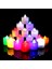 Colors Light Candles 24 Adet Renkli LED Işıklı Mum Renkli LED Mum Renkli Işıklı Mum Dekor Işıklı Mum 2