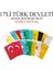 17'li Türk Devletleri Masa Bayrağı Seti 15X22,5( Sadece Bayrak) 1